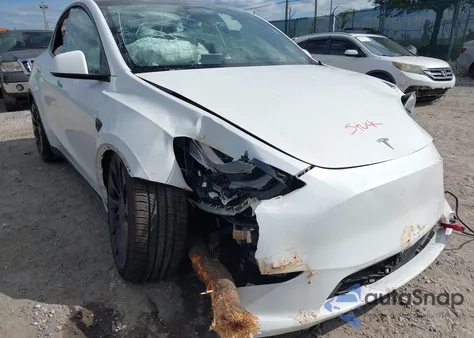 2023 Tesla Model Y Performance Dual Motor All-Wheel Drive from USA, damaged, VIN 7SAYGDEF0PF601457